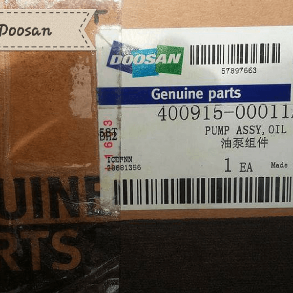 Sparepart oil-pump-doosan